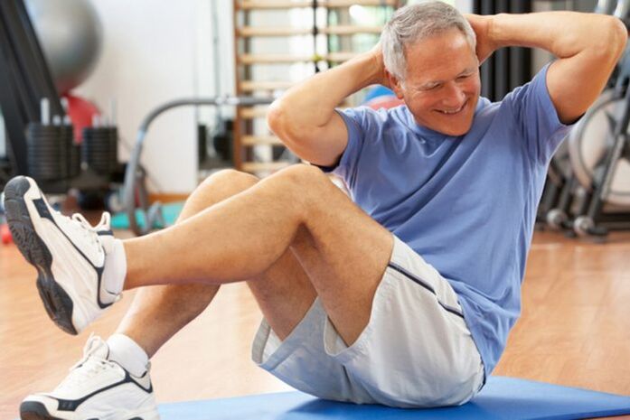 People who do physical exercises to treat prostatitis