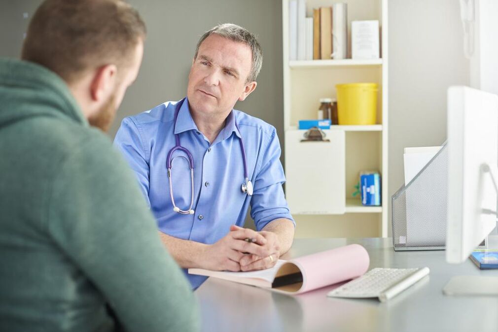 Treatment of male prostatitis is based on doctor’s diagnosis