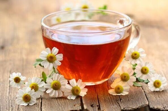 Chamomile soup for prostatitis