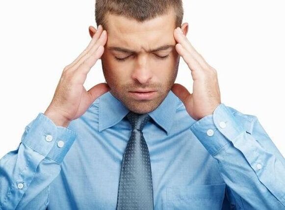 Prostatitis headache in men