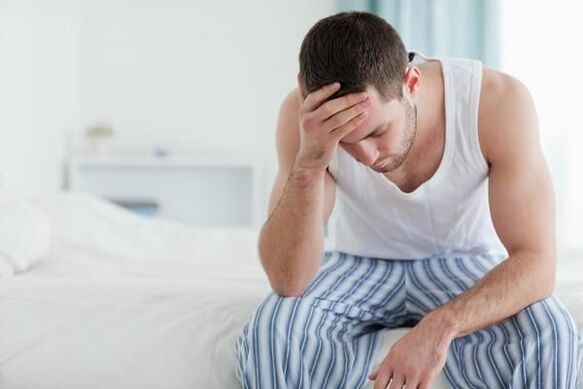 Signs of prostatitis in men