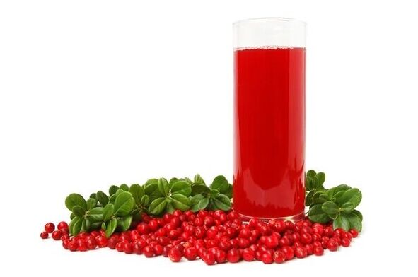 Cranberry juice treats prostatitis