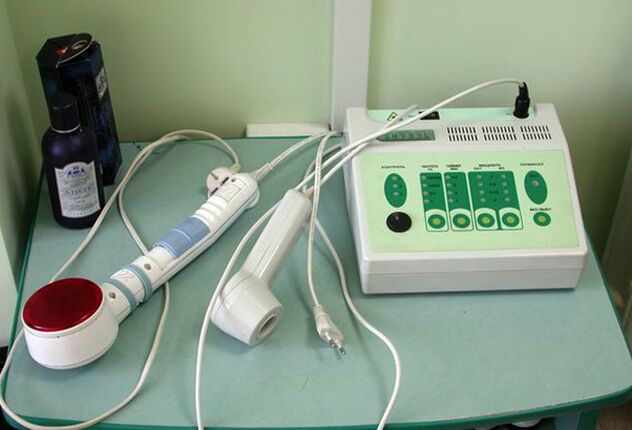 Physical therapy device for chronic prostatitis